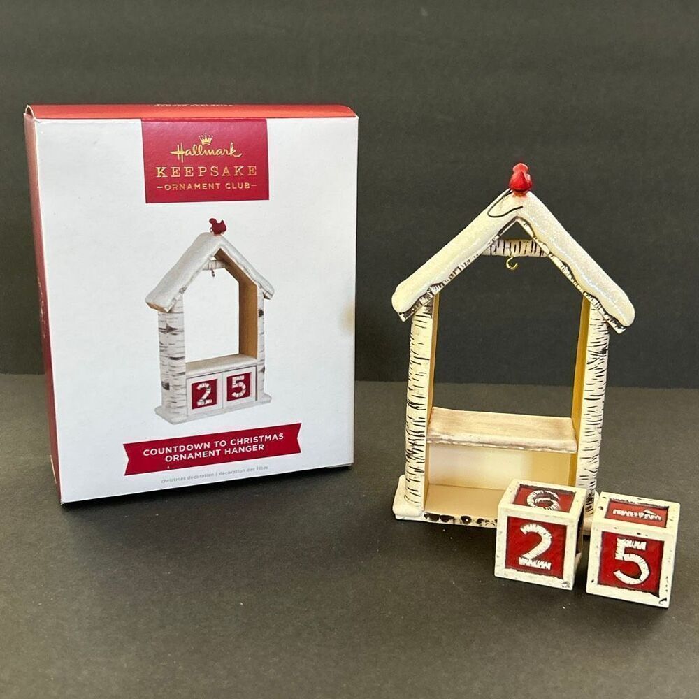 Hallmark Keepsake Countdown to Christmas Ornament Hanger 2022 Member Exclusive C